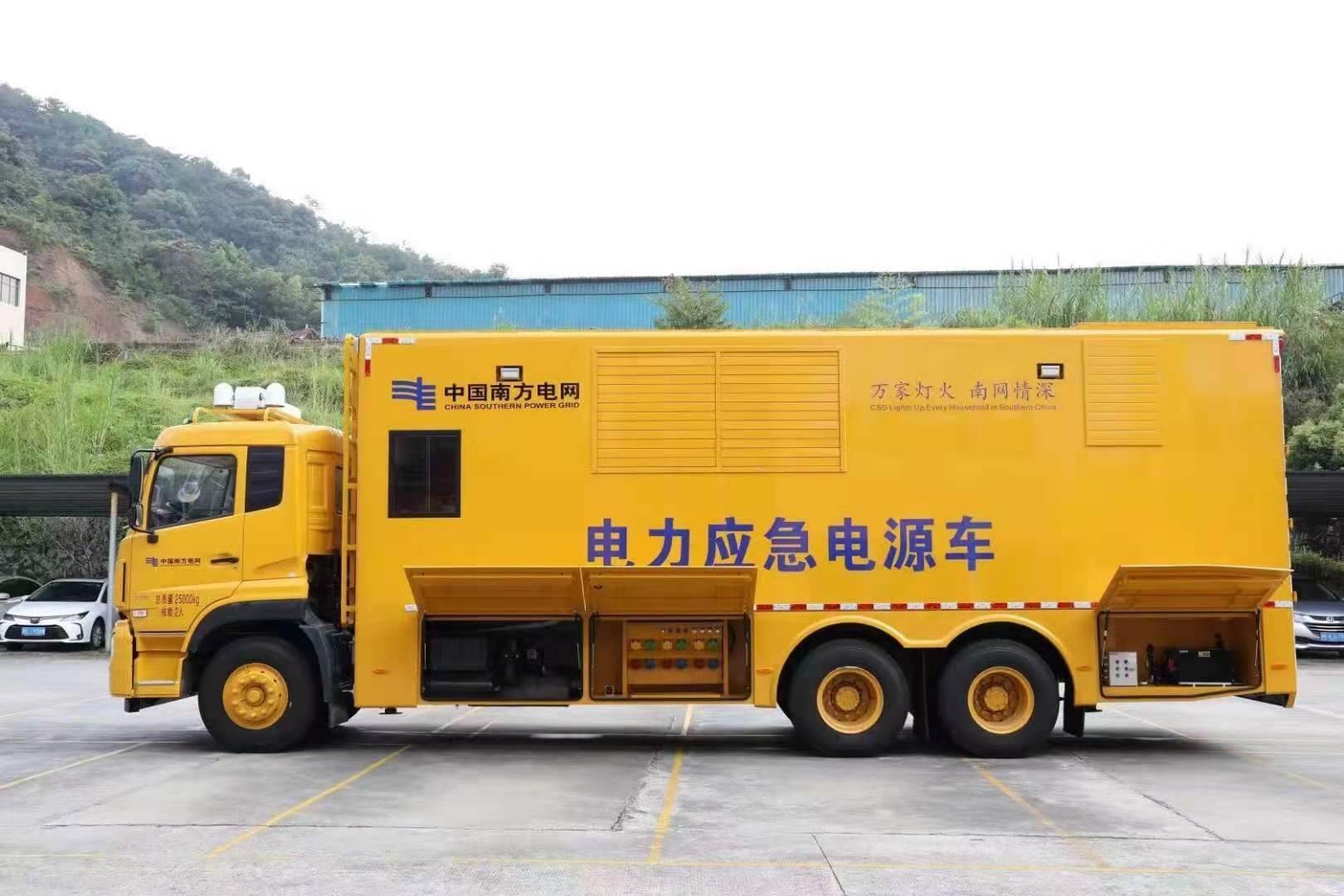 集美安康大型柴油发电机发电车UPS电源出租租赁
